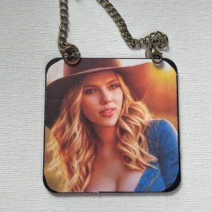 Scarlett Johansson Ornament